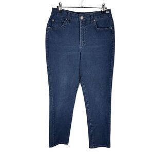 Bandolino Straight Jeans 10 Women’s Dark Wash Pre-Owned [#1745]